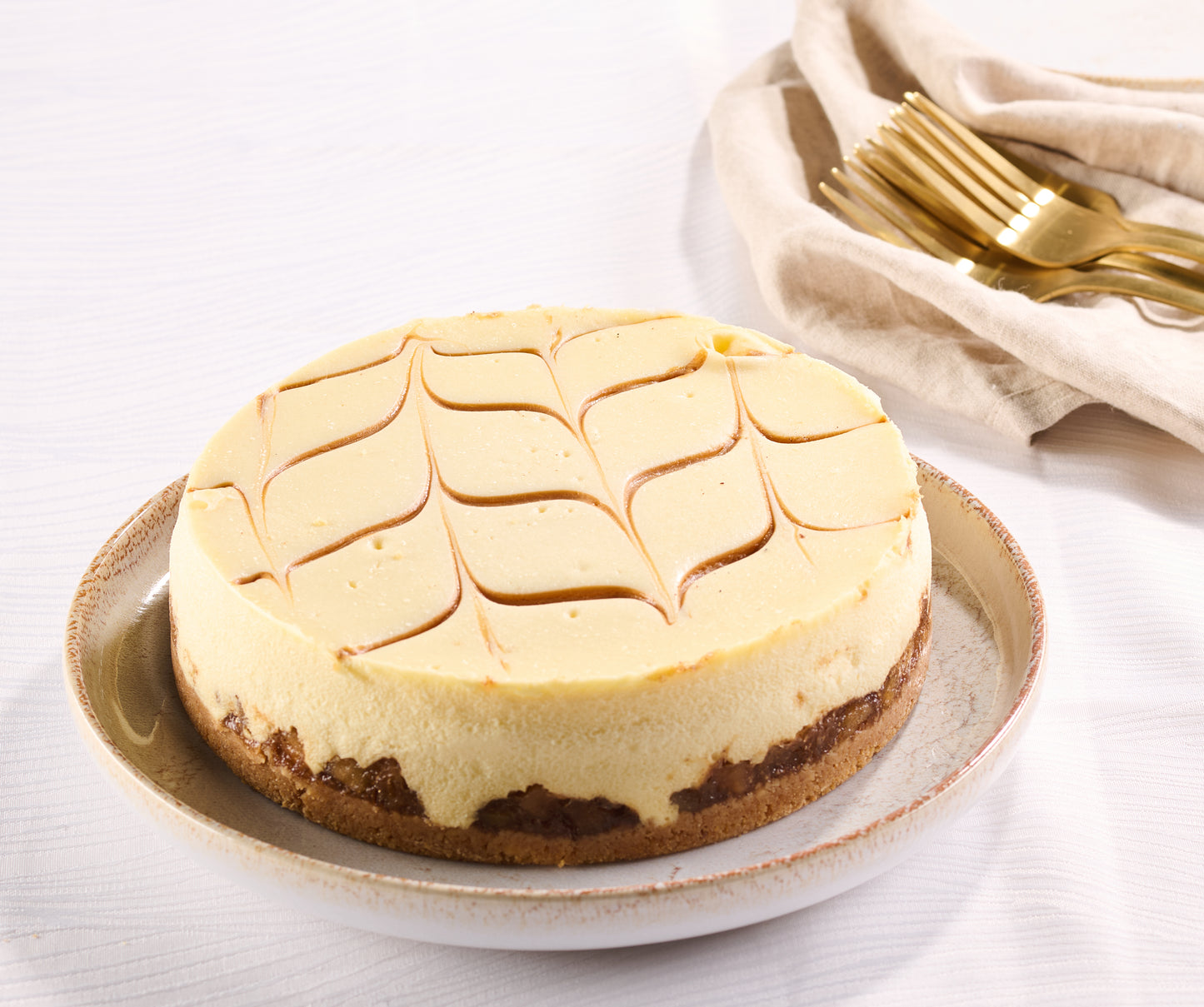 Caramel Apple Cheesecake