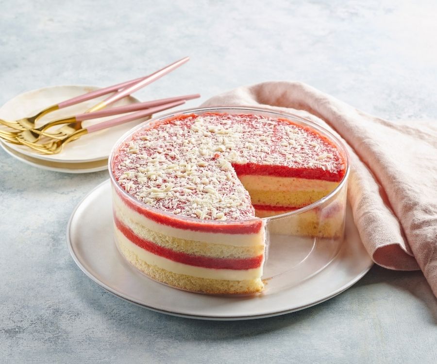 Strawberry Cheese Trifle