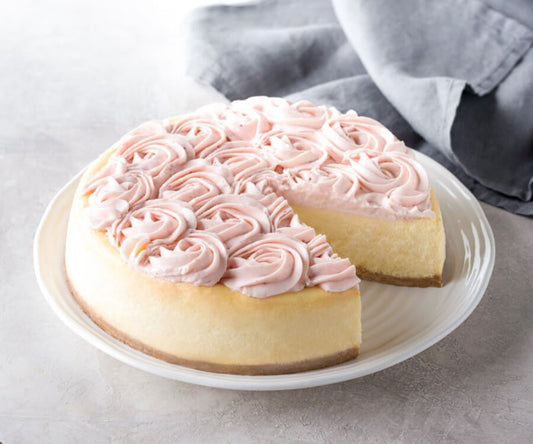 Strawberry Dream Rosette Cheesecake
