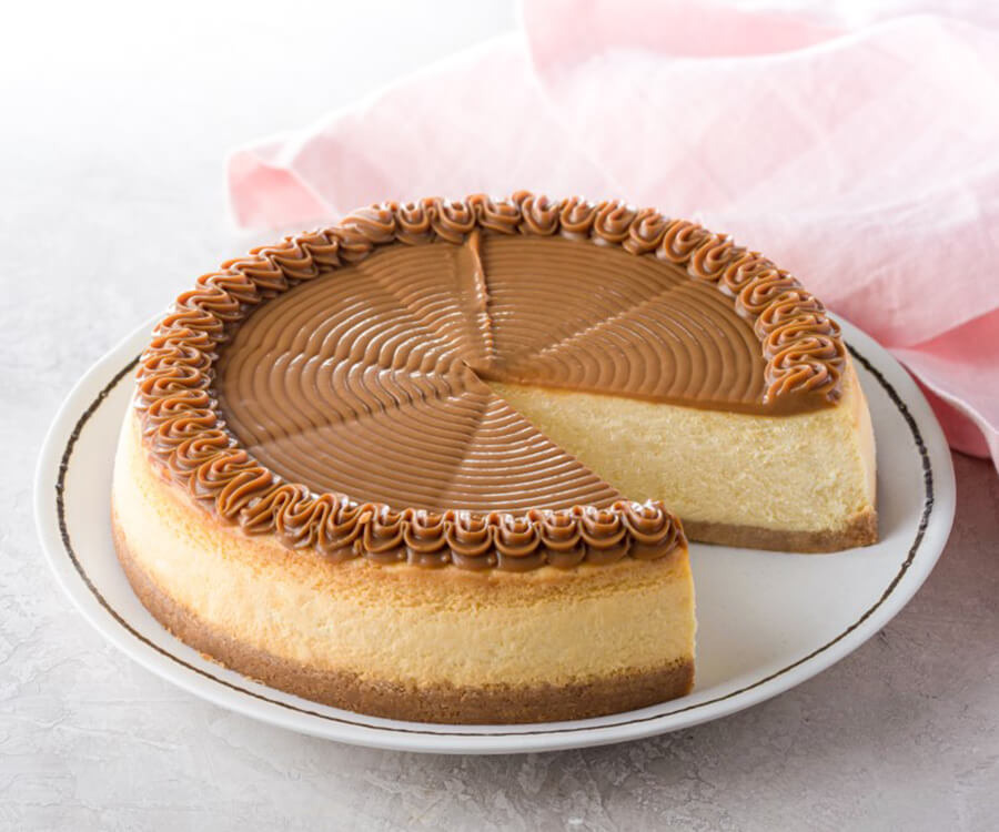 Classic Caramel Top Cheesecake