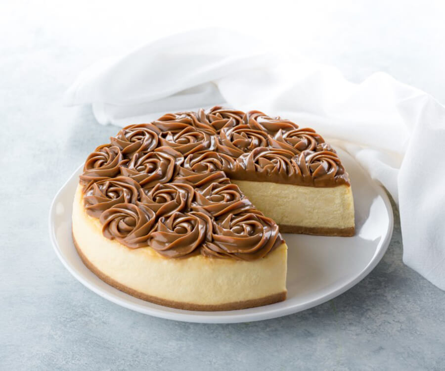 Original Caramel Rosette Cheesecake